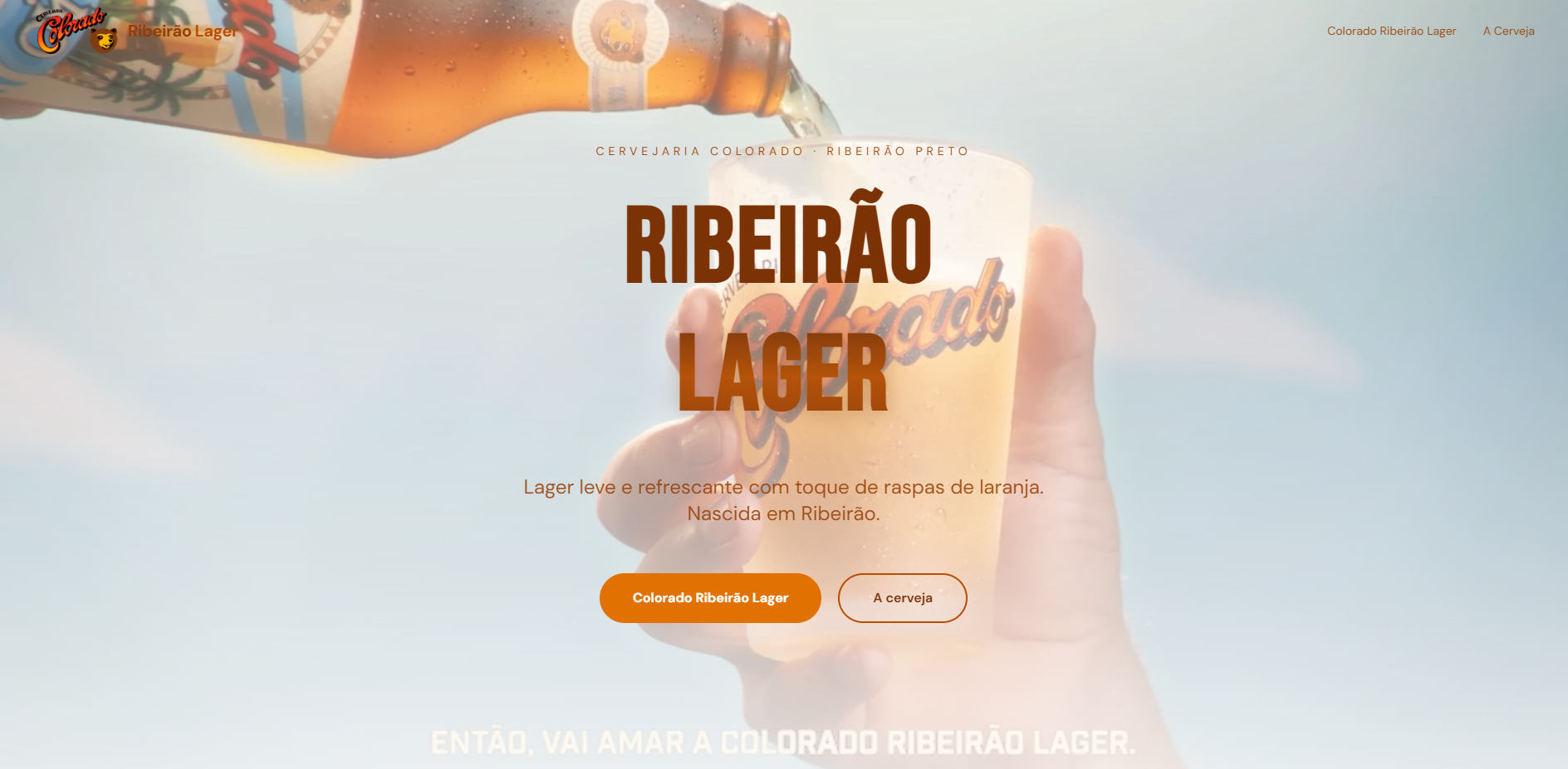 Capa do projeto Ribeirão Lager